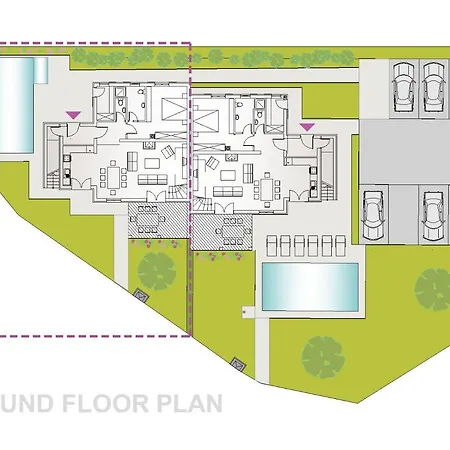 Complex Of 2 Olivia-marisol With 2 Private Pools For Up To 20 Persons, 200m From The 반졸레