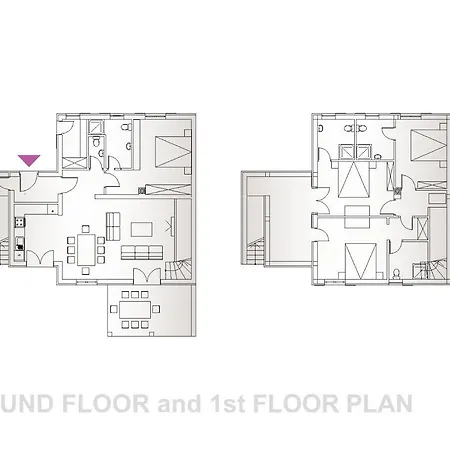 Complex Of 2 Olivia-marisol With 2 Private Pools For Up To 20 Persons, 200m From The *