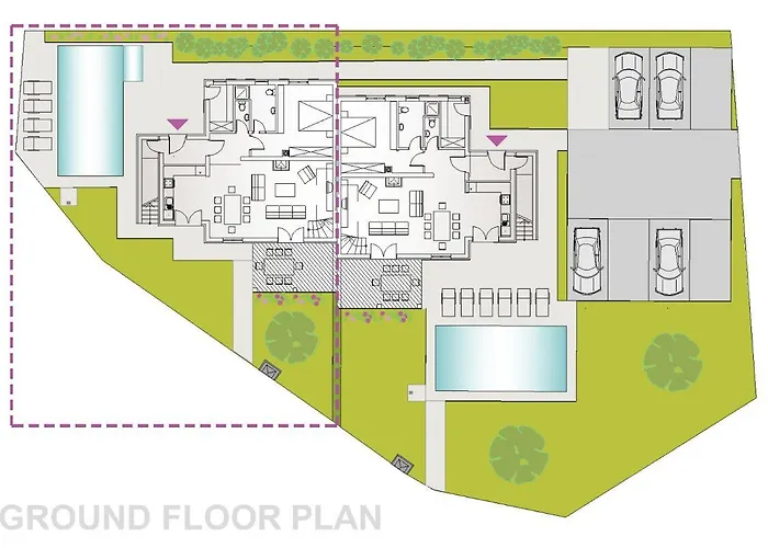 Complex Of 2 Olivia-marisol With 2 Private Pools For Up To 20 Persons, 200m From The Banjole