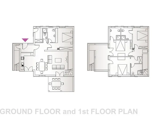 Complex Of 2 Olivia-marisol With 2 Private Pools For Up To 20 Persons, 200m From The *